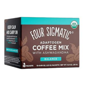 Café adaptogène soluble avec l'Ashwagandha par Four Sigma 